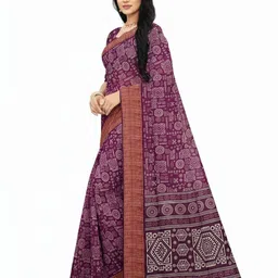 gayatri Geometric Print Banarasi Art Silk Saree-picture-21