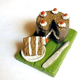 mehransh Chocolate Cake Themed Miniature 3D Fast Food Fridge Magnet Fridge Magnet Pack of 1-picture-18