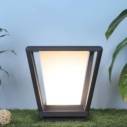 Zyvion Grey Aluminium Wall Light | E27 holder | without Bulb | Eliante by Jainsons Lights image 1