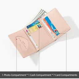 valerie Women Casual Multicolor Genuine Leather Wallet image 5