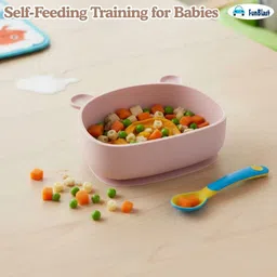 funblast Silicone Suction Bowl for Babies | Safe BPA-Free Feeding Bowl - Silicone image 4