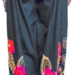 indiacarvan Cotton Embroidered, Embellished Patiala image 2