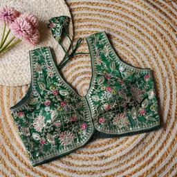 modern mughals V-Neck Women Blouse-picture-11