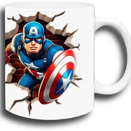 rsrcreations Marvel Printed 11oz Ceramic Coffee Ceramic Coffee Mug image 1