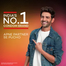 manforce Fruit Basket Combo Pack (3in1 Overtime Orange, 3in1 Overtime Pineapple, Extra Dotted Litchi & Cocktail Strawberry + Vanilla with Dotted Rings) - 40 Pieces (Pack of 4) Condom image 3