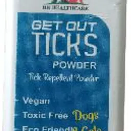 hk healthcare Get out ticks herbal powder 100gm Pet First Aid Kit-picture-11