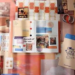 hasthip Vintage Scrapbook Sticker Washi Tape Gift Set Vintage Theme Washi Tape Set Theme, Scrapbook Kit image 5