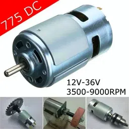 BALRAMA 12 Volt 775 DC Motor 12V-36V RS-775 DC Fan Spray Pump Mini Electric Power Motor Combo Set-picture-27