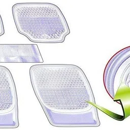 mockhe PVC (Polyvinyl Chloride) Standard Mat For Toyota Corolla Altis image 2