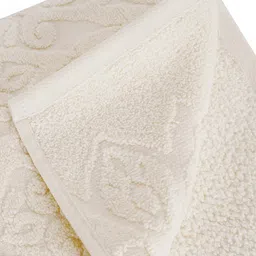 maspar Beige 100% Cotton Solid 550 GSM Hand Towels (Set of 2) image 3