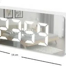 vrenterprise Digital Silver Clock image 2