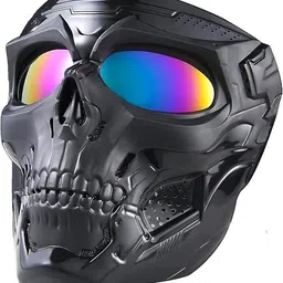 autokick _Skull Mask Full Face Tactical Masks with PC Lens Eye Protection for Paintball Skull Face Mask Blowtorch Safety Goggle-picture-40