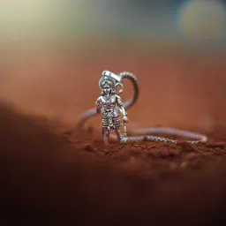 prriti Hanumanji Pendant Chain Silver Alloy Pendant-picture-27