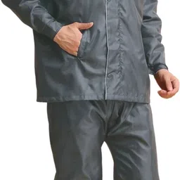 evershine Solid Men Raincoat image 1