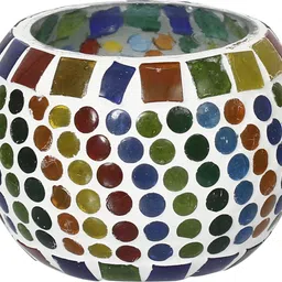 ecraftindia Glass 1 - Cup Tealight Holder image 3