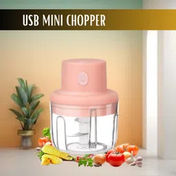 livesta Chopper (Electric Rechargeable Chopper) for Kitchen Vegetable Garlic Onion A115 Electric Vegetable & Fruit Chopper-picture-16