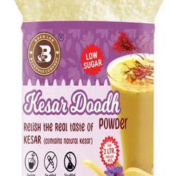 brew lab Natural & Flavorful Kesar Doodh Low Sugar Powder | Milk's Perfect Partner |-picture-26