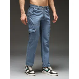 denim look Men Cargos image 3