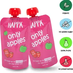 Organic Apples Fruit Puree, baby food Cereal-image-39