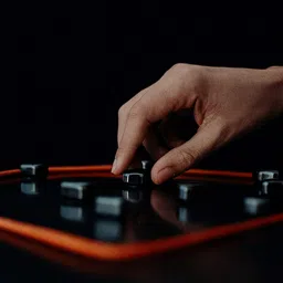 all wish Kluster Magnetic Board Game | 28 Magnets Table Top Game for Kids & Adults Party & Fun Board Game image 4