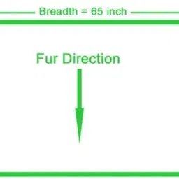 yunideq homes White fur cloth for baby photoshoot and photo shoot accessories 1 metre Sofa Fabric image 3