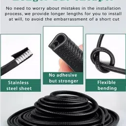 ppsaccessories Rubber Car Door Guard image 2