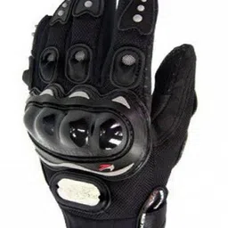 RWT Pro Biker Driving Glove (M Size, Black) Riding Gloves-picture-24