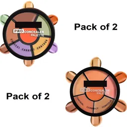 skam beauty Makeup HD Colour Corrector Concealer Palette , Conceal Correct Contour Pack of 2 Concealer-picture-15