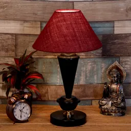Table LampElectric_Decorative_Maroon pack of 1_n360 Table Lamp-image-47