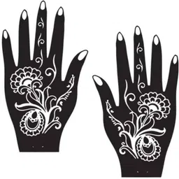 vmens99 Mehndi Stencil Set for Women & Girls | Reusable Bridal & Festival Mehndi M_F303 Hand Mehndi Stencil Stencil-picture-29