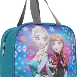 travel look Printed Lunch Tiffin Bag Box Insulated for School College Office LB300 Waterproof Lunch Bag image 2