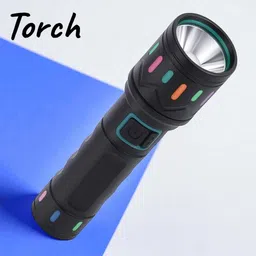 3baan A453 Powerful LED Torch | Long Distance Bright Light for Outdoor Adventures Torch-picture-13