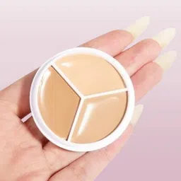 3-in-1 Full Cover Concealer Makeup Palette Cream c76 Concealer-image-48