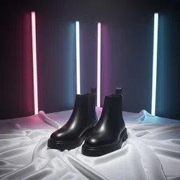 Modescuo Men’s Premium Black Chelsea Boots | Stylish Slip-On Leather Ankle Boots Boots For Men-picture-10