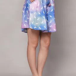 bstories Printed Women Multicolor Culotte Shorts image 3