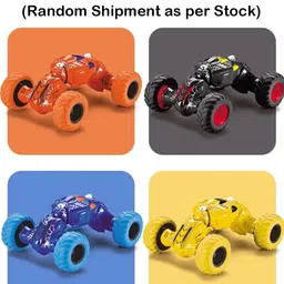 grest Monster Telescopic with Press-Pull-Leave Feature Friction Powered Car Toy image 4