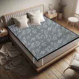 the maximus Polyester King Fitted (Elastic) 100 TC Solid Bedsheet-picture-12