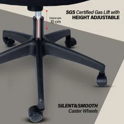 drogo Ergonomic Office for Work from Home Computer with Lumbar Support Mesh Office Executive Chair image 5