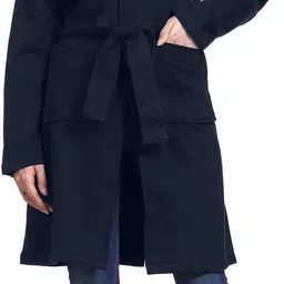 roarerss POLY FLEECE Solid Coat For Women-picture-13