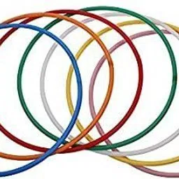 smartcraft Ring Toss Quoits Hoopla Throw Game for Kids (Multicolor) Pack of 1 Rattle image 3
