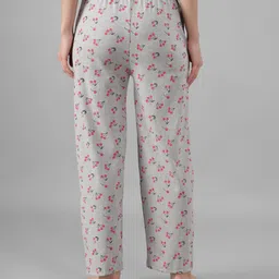 pstenterprises Pack of 2 Women Printed Grey Track Pants image 2