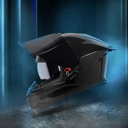 steelbird SBH-57 Fighter ISI and DOT Certified Full Face Helmet for Men and Women Motorbike Helmet image 4