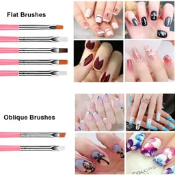 miss hot Nail Art Design Painting and Drawing UV Polish Brush Tool 15 pc image 3