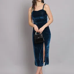 vaararo Women Bodycon Multicolor Below Knee Dress image 5