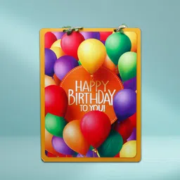 Archies Happy Birthday To You Wooden Hanging Birthday Greeting Card Greeting Card-picture-12