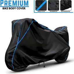 kishori enterprises Waterproof Two Wheeler Cover for Bajaj image 3