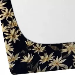 bedress 300 TC Cotton Double Striped Fitted (Elastic) Bedsheet image 2