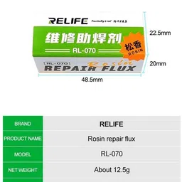 wowsome 5pcs RELIFE RL-070 Soldering Paste Carton Rosin Soldering Iron Soft Solder 0 W Simple image 4
