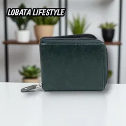 lobata lifestyle Men & Women Casual, Evening/Party, Formal, Travel, Trendy Green Artificial Leather Wallet-picture-17