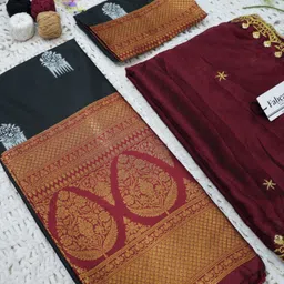 fabcartz Self Design Semi Stitched Lehenga Choli image 3